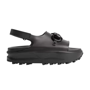 Baskets Gucci Wmns Horsebit Flatform Sandal 'Black 'Noir 742435 JAAC9 1000