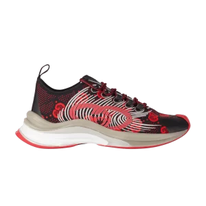 Gucci Wmns Run Sneaker 'Noir Rouge Monogramme' Noir/Rouge 680903 USN10 8490