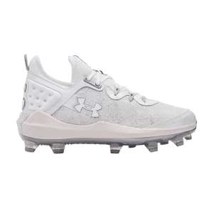 Under Armour Harper 8 Elite TPU 'White Baseball Grey' Blanc/Baseball gris 3026591 100