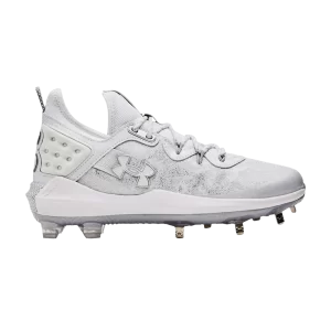 Under Armour Harper 8 Low ST 'White Baseball Grey' Blanc/Baseball gris 3026588 106