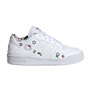 Baskets adidas Hello Kitty x Forum Low J 'Floral' Nuage blanc/Nuage blanc/Couleur noir IG0301