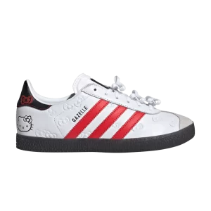 Baskets adidas Hello Kitty x Gazelle J '50th Anniversary' couleur Blanc Nuage/Rouge/Noir IH9953