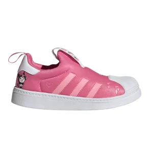 Baskets adidas Hello Kitty x Superstar 360 C 'Kuromi' Rose Fusion/Blanc Nuage/Rose Bliss IF3558