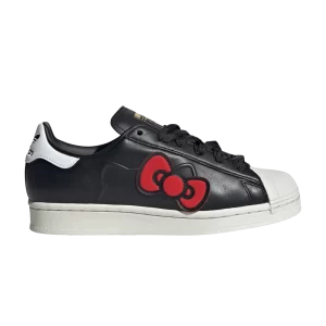 Baskets adidas Hello Kitty x Superstar J '50th Anniversary' Noir/Blanc nuage/Rouge IG6995