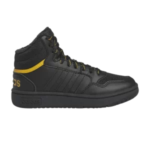 adidas Hoops 3.0 Mid J 'Black Preloved Yellow' Couleur noire/Couleur noire/Couleur jaune IF7736