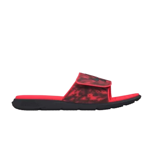Under Armour Ignite Pro Graphic Strap Slide 'Noir Rouge' Noir/Noir 3026024 601