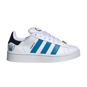 adidas James Jarvis x Campus 00s J 'Abstract Trefoil' Baskets Blanc Nuage/Bleu Vif/Noir ID9860