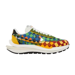 Nike Jean Paul Gaultier x sacai x VaporWaffle Woven 'Multi-Color' Baskets Vert Gusto/Orange Sécurité/Voile DR5209 300