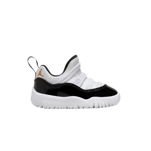 Air Jordan 11 Retro Little Flex TD 'Gratitude/Defining Moment' Blanc/Noir/Or Métallique BQ7102 170