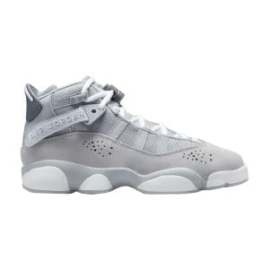 Air Jordan 6 Rings GS 'Wolf Grey' Gris loup/Blanc/Gris froid 323419 009