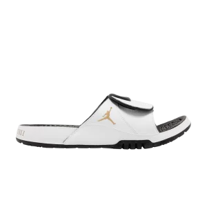 Air Jordan Hydro 11 Retro Slide 'Gratitude' Blanc/Or Métallique/Noir FN2452 170