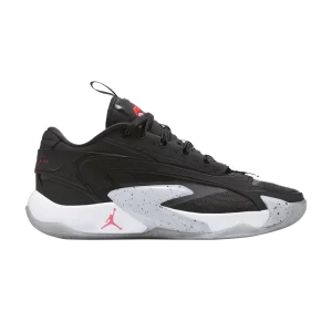 Air Jordan Luka 2 PF 'Black Cement' Noir/Cramoisi brillant/Gris loup/Blanc DX9012 006