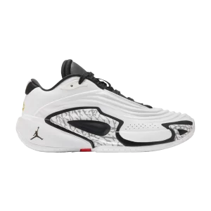 Baskets Air Jordan Luka 3 GS 'Motorsport' Blanc/Noir/Orbite Rouge/Or Métallique FQ8185 170