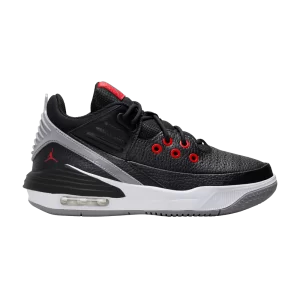 Air Jordan Max Aura 5 GS 'Black Cement' Noir/Blanc/Gris Ciment/Rouge Université DZ4352 061