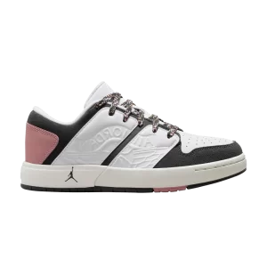 Air Jordan Nu Retro 1 Low GS 'White Red Stardust' Blanc/Rouge Stardust/Or Saturne/Anthracite FJ5734 101