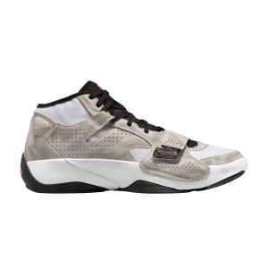 Baskets Air Jordan Zion 2 'Light Camo' Blanc/Noir/Photon Dust/Crimson Flash FJ1213 106