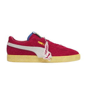 Baskets Puma Joshua Vides x Scuderia Ferrari x Suede '70s Ferrari Racing' Blanc/Noir 307999 01