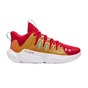 Under Armour Kelsey Plum x Wmns Flow Breakthru 4 ASG 'Earth Wind and Fire' Baskets Rouge/Blanc/Capri 3028061 600