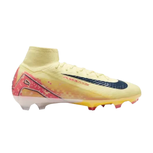 Nike Kylian Mbappé x Zoom Mercurial Superfly 10 Elite FG 'Light Laser Orange' Orange laser clair/Flotte d'armes FQ8692 800