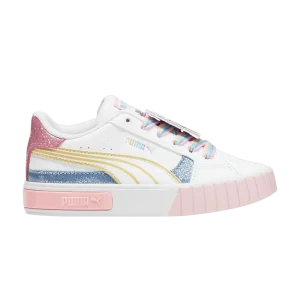 Baskets Puma L.O.L. Surprendre! x Cali Star Little Kid 'Flower Child' Blanc/Lin/Bleu course 395537 01