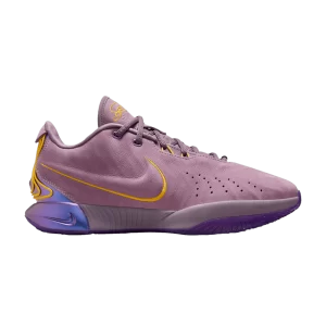 Nike Lebron 21 EP 'Freshwater' Baskets Violet Poussière/Violet Espace/Or Université FV2346 500