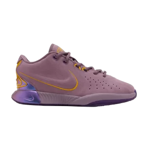 Nike LeBron 21 GS 'Freshwater' Baskets Violet Poussière/Violet Espace/Or Université FZ7189 500