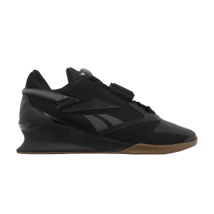 Reebok Legacy Lifter 3 'Black Gum' Baskets Noir/Pure Gris 7/Bubblegum 100033516
