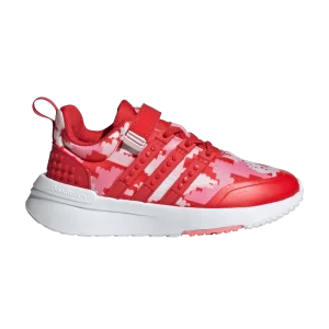adidas LEGO x Racer TR21 EL Little Kid 'Red Digi Camo' Baskets Rouge/Rouge/Rose est la couleur du bonheur IG0568