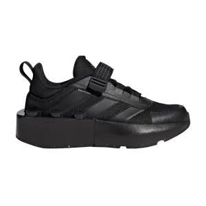 adidas LEGO x Tech Runner Little Kid 'Triple Black' Baskets Couleur noire/Couleur noire/Couleur noire ID9529