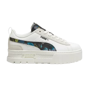Baskets Puma Liberty of London x Wmns Mayze 'Floral' Blanc chaud/Noir 394885 01