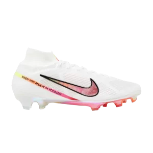 Nike Marcus Rashford x Zoom Mercurial Superfly 9 Elite FG 'Better Believe It' Blanc/Noir FD1171 100