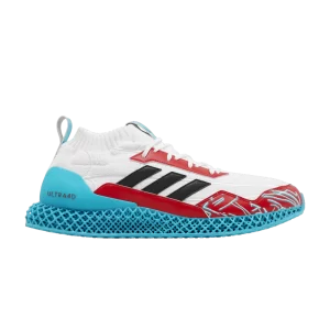 adidas Marvel x Ultra 4D Mid 'Spider-Man 2' Nuage blanc/Couleur noir/Couleur équipe rouge IG5342