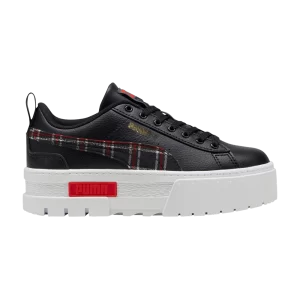 Baskets Puma Mayze Winter Big Kid 'Tartan Formstrip – Noir For All Time Red 'Noir/Forever Red 398061 01