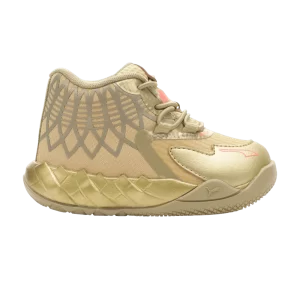 Baskets Puma MB.01 Infant 'Golden Child 'Or métallique/Corail feu 395717 01