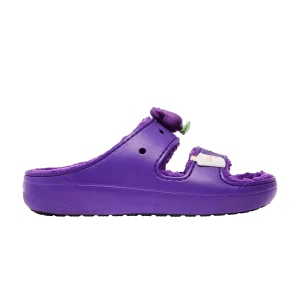 Baskets Crocs McDonald's x Classic Cozzzy Sandal 'Grimace' Violet/Noir 209392 510