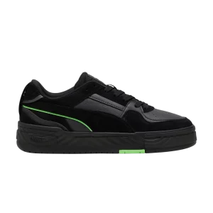 Puma Mercedes-AMG Petronas F1 x CA Pro Crush 'Black Green' Baskets Noir/Gris moyen plat 308383 01