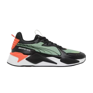 Puma Mercedes-AMG Petronas F1 x RS-X 'Black Dusty Green' Baskets Noir/Dusty Vert/Neon Sun 307648 04