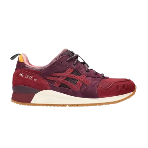 ASICS Mita x Gel Lyte 3 OG 'Rose séchée' Bordeaux/Vin 1203A578 600