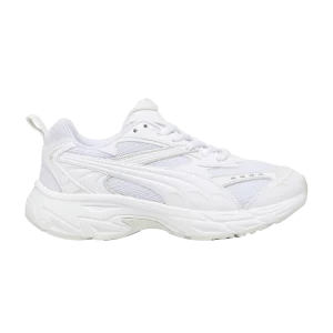 Puma Morphic Base Big Kid 'White Sedate Grey' Baskets Blanc/Gris gris 394377 01