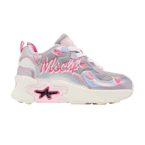 Baskets MSCHF Super Baby 'Olivia' Blanc/Rose/Arc-en-ciel MSCHF012 OV