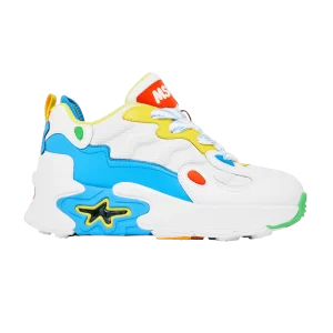 Baskets MSCHF Super Baby 'Ollie' Blanc/Jaune/Vert/Bleu/Rouge MSCHF012 OE