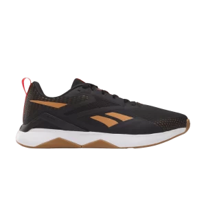 Reebok Nanoflex TR 2.0 'Black Court Brown Gum' Noir/Court Brown/Bubblegum 100033769