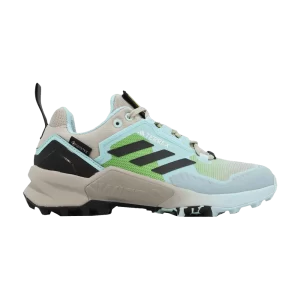 Baskets adidas National Geographic x Wmns Terrex Swift R3 GORE-TEX 'Flash Aqua' Half Flash Aqua/Carbon/Wonder Beige IF7919