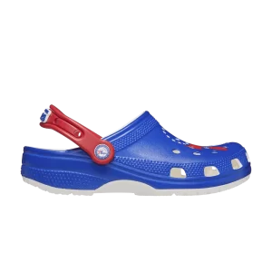 Crocs NBA x Classic Clog 'Philadelphia 76ers' Baskets Blanc/Bleu/Rouge 208901 100