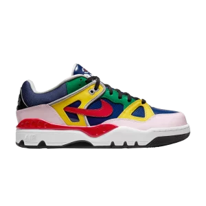 Nike Nigo x Air Force 3 Low SP 'Blue Void' Otsumo Plaza Japan Exclusive Bleu Void/Rouge université/Jaune tour/Mousse rose HV0489 400