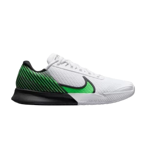 NikeCourt Air Zoom Vapor Pro 2 HC 'Blanc Poison Vert' Blanc/Noir/Vert Poison DR6191 105
