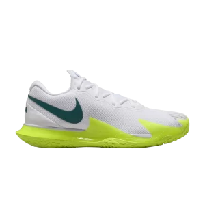 NikeCourt Zoom Vapor Cage 4 Rafa 'White Volt Geode Teal' Blanc/Volt/Geode Teal DD1579 107