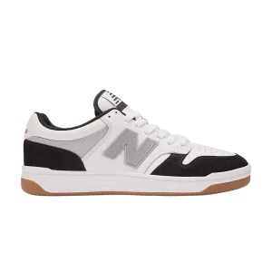 New Balance Tiago Lemos x Kawhi Leonard x Numeric 480 'Blanc Noir' Baskets Blanc/Noir NM480KWI
