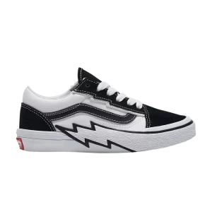 Vans Old Skool Baskets 'Bolt - Black' pour Enfants Noir/Blanc VN000MT0BA2
