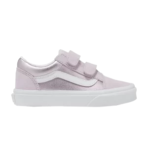 Vans Old Skool V Baskets 'Metallic Lavender' pour Enfants Lavande métallisée VN0A38HDLAE